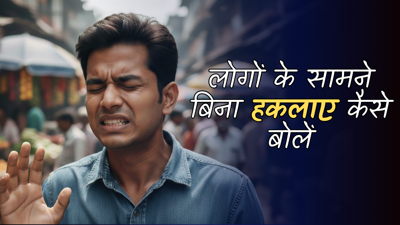 You are currently viewing लोगों के सामने बिना हकलाए कैसे बोलें